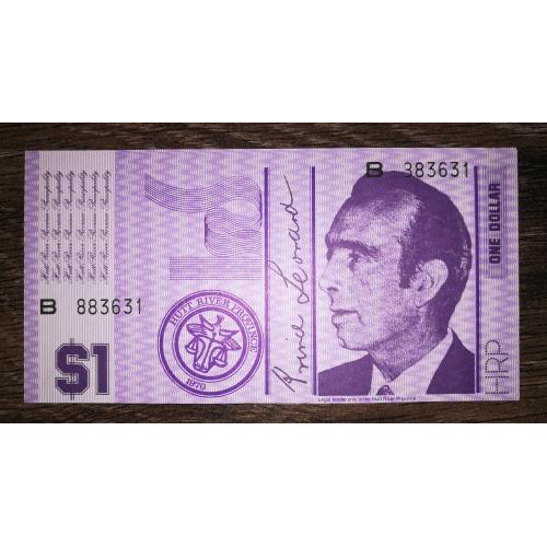 Князівство Гатт-Рівер 1 долар 1970