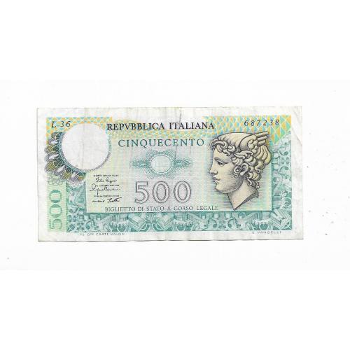 Меркурий Италия 500 лир 2 апреля 1974 1979 