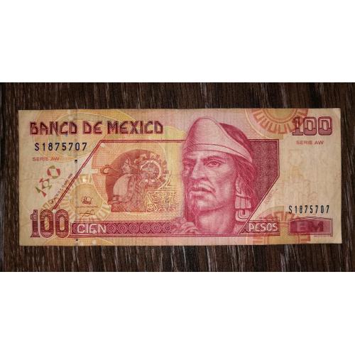 Mexico 100 песо 10 травня 1996 Мексика. Нечаста. 