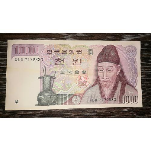 Республика Южная Корея 1000 вон 1983