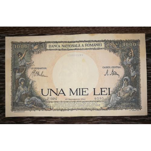 Румунія 1000 лей 10 вересня 1941