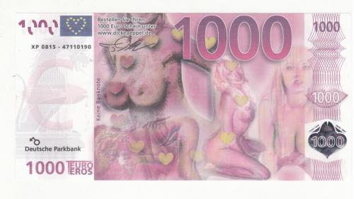 Сделано в Германии 1000 евро голограмма эротика