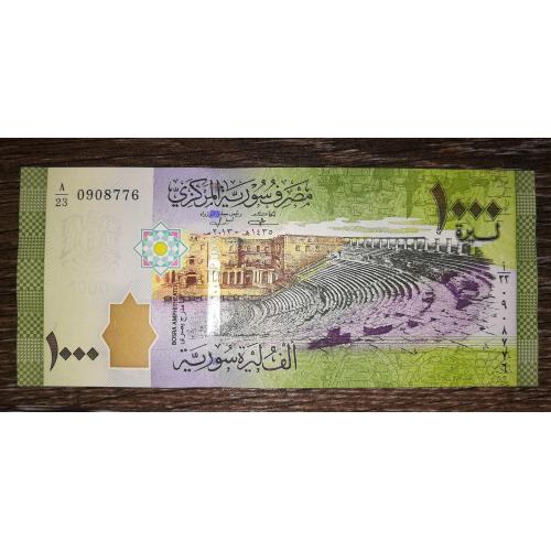 SYRIA Сирія 1000 фунтів 2013 UNC 0908776