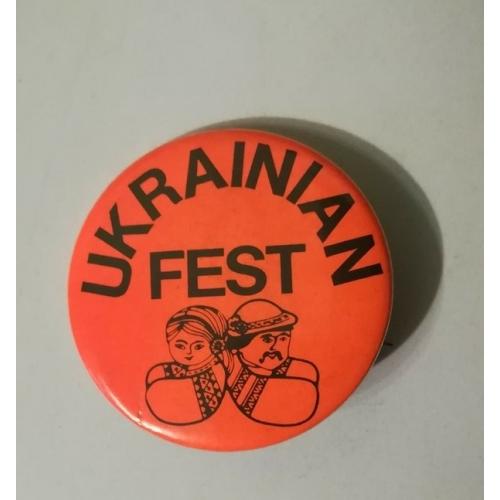 Ukrainian Fest, діаспора США. Оранжевий. Без дати.
