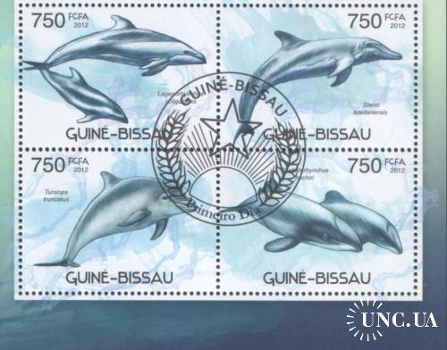 Гвинея Биссау 2012 Дельфины