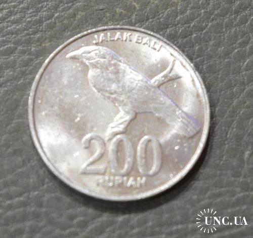 Индонезия 200 рупий 2008 год (БЖ)