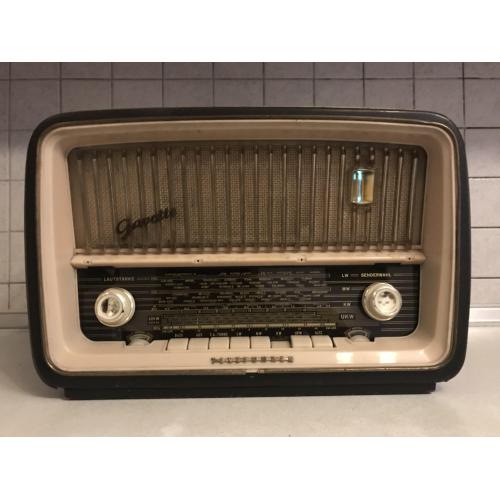 Винтажное радио Telefunken Jubilate 9 German Tube Radio-Works 1950г