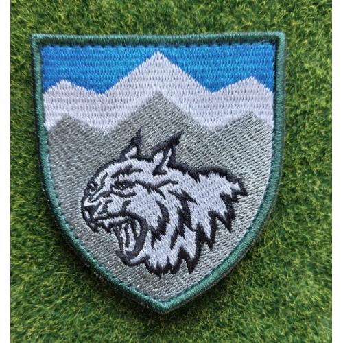 Шеврон 108 ОГШБ Нарукавный знак 108 отдельный горно-штурмовой батальон 10-й ОГШБр № 3148