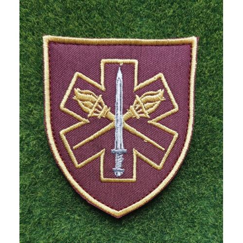 Шеврон 205-й центр подготовки специалистов по тактической медицине № 3377