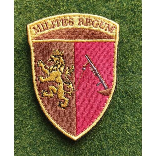 Шеврон 24-й омб MILITES REGUM Воины короля № 3017