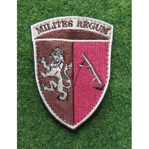 Шеврон 24-й омб MILITES REGUM Воины короля № 3113