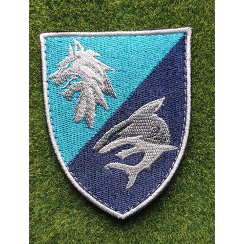 Шеврон 4 батальйон берегової оборони 40 ОБрБО № 3328