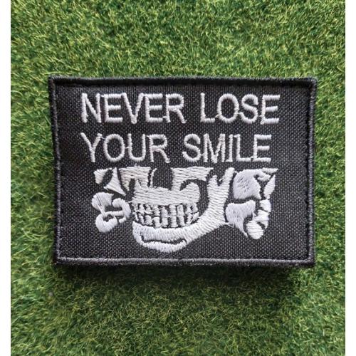 Шеврон Never Lose Your Smile № 3315