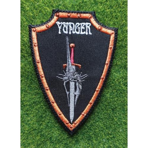 Шеврон Спецзагін група Юнгер Спецпідрозділ Тимур ГУР МОУ  № 3195