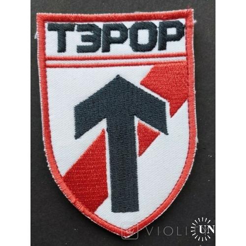 Шеврон ТЭРОР (красный)