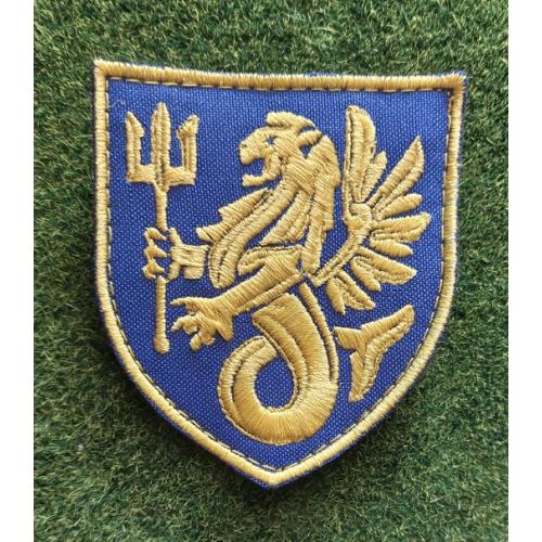 Шеврон Украина 37 окрема бригада морської піхоти 37 ОБМП № 3300