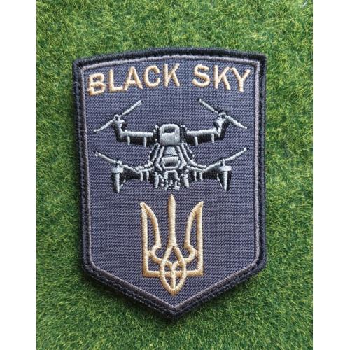 Шеврон Украина БПЛА BLACK SKY № 3709