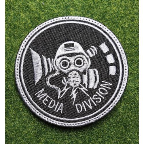 Шеврон Украинской военной службы MEDIA DIVISION № 3185