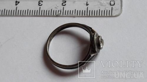 Советское кольцо серебро 875 проба.