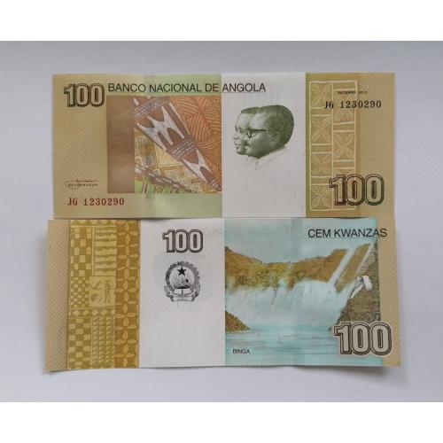 Ангола 100 кванза 2012г. UNC. 