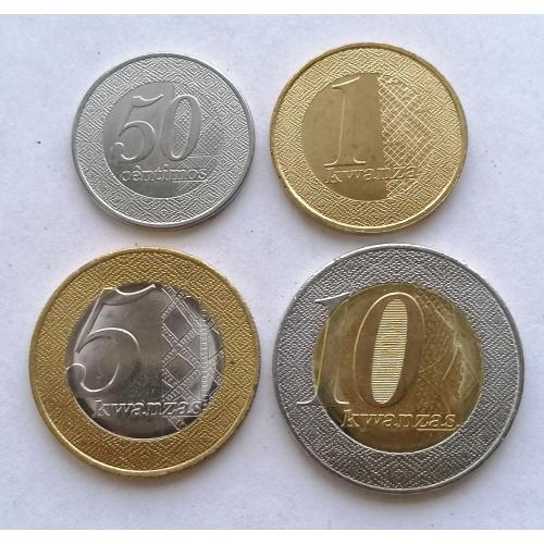 Ангола 2012г. 4 монеты.