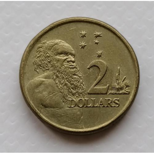Австралия 2 доллара 2002г.