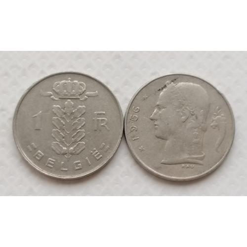 Бельгия 1 франк 1956г. BELGIË. 