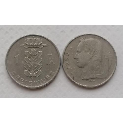 Бельгия 1 франк 1950г. BELGIQUE. 