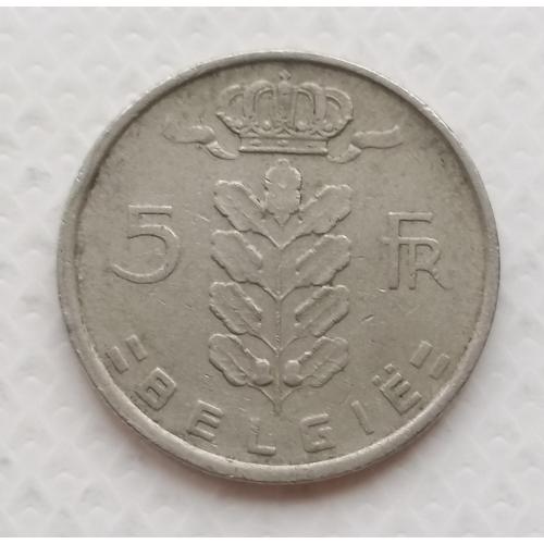 Бельгия 5 франков 1949г. BELGIË. 