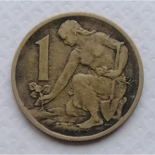Чехословакия 1 крона 1964г.