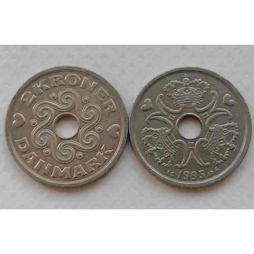 Дания 2 кроны 1995г. 