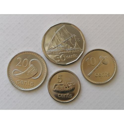 Фиджи 4 монеты 2009-10гг .