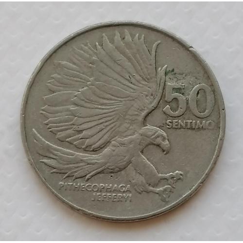 Филиппины 50 сентимов 1985г.