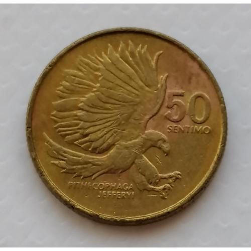 Филиппины 50 сентимов 1991г.