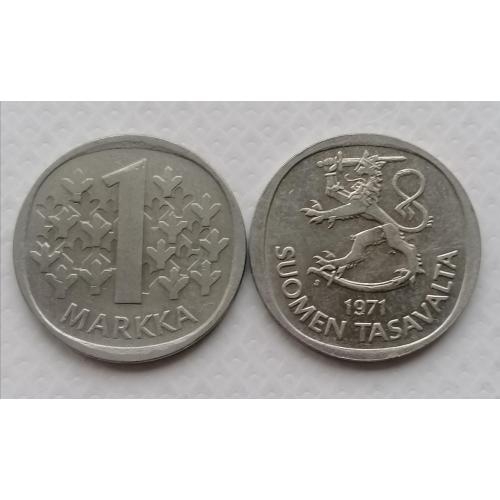 Финляндия 1 марка 1971г.