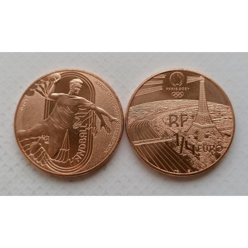 Франция 1/4 евро 2024г. Гандбол. Летние Олимпийские игры, Париж 2024г. 