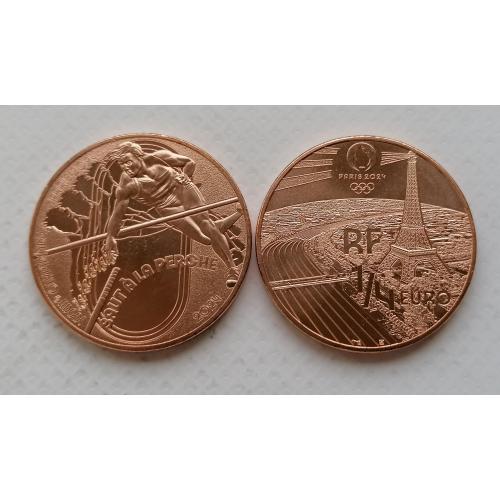 Франция 1/4 евро 2024г. Прыки с шестом. Лечение Олимпийские игры, Париж 2024г. 