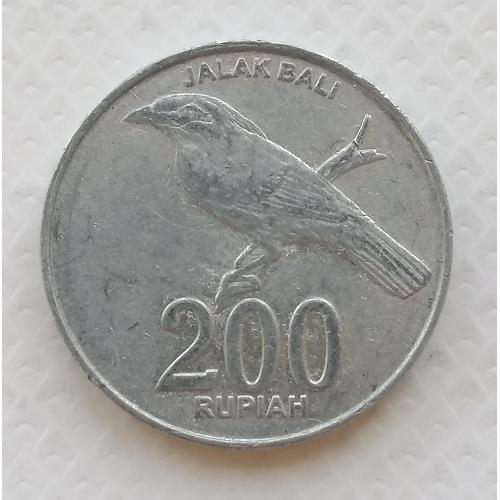 Индонезия 200 рупий 2003г. 