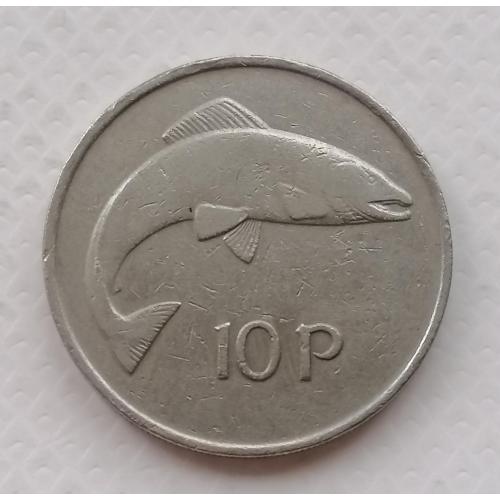 Ирландия 10 пенсов 1980г.