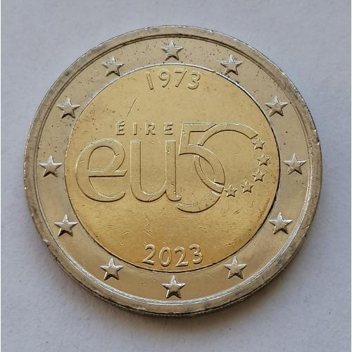 Ирландия 2 евро 2023г. Членство в Европейском Союзе. 