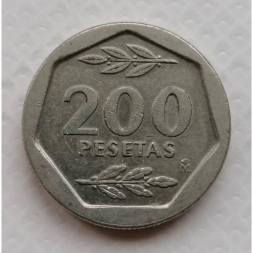 Испания 200 песет 1986г. 