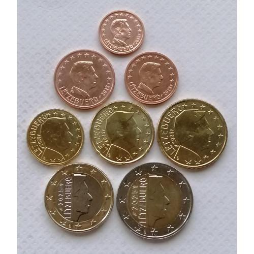 Люксембург 8 монет 2025г.