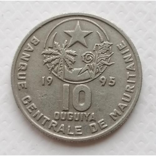 Мавритания 10 угой 1995г.