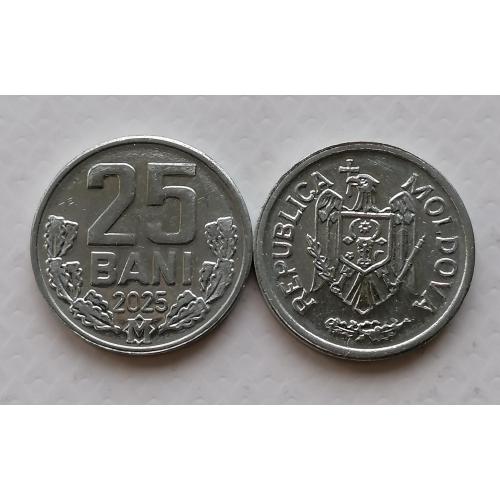 Молдова 25 бани 2025г.