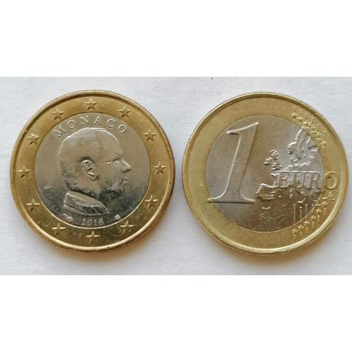 Монако 1 евро 2018г. 