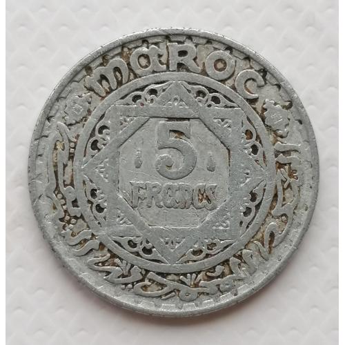 Морокко 5 франков 1951г. 