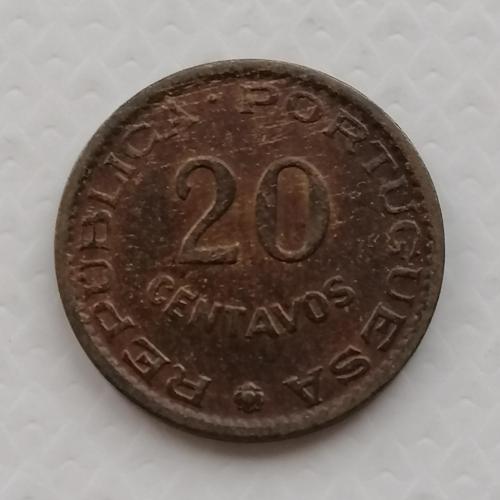 Мозамбик 20 сентаво 1961г.