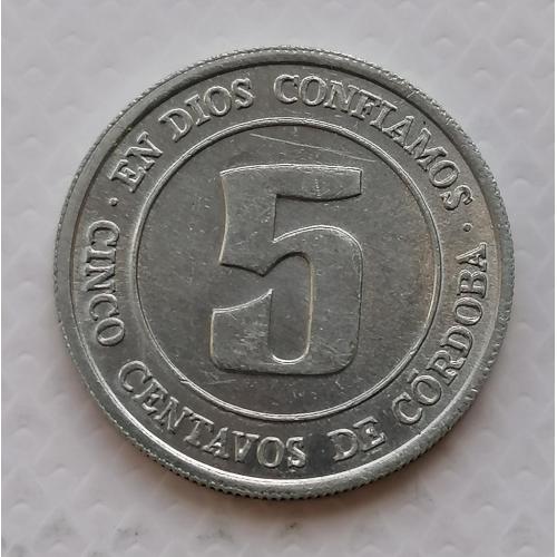 Никарагуа 5 сентаво 1994г.