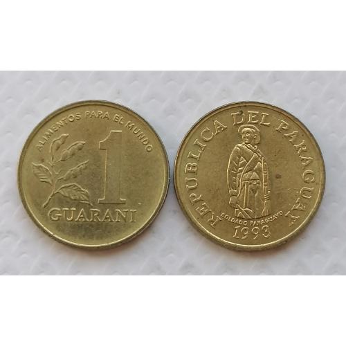 Парагвай 1 Гуарани 1993г. 