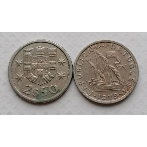 Португалия 2,5 эскудо 1979г.